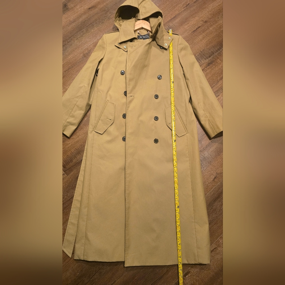 J. Crew Trench Coat New - Picture 7 of 10